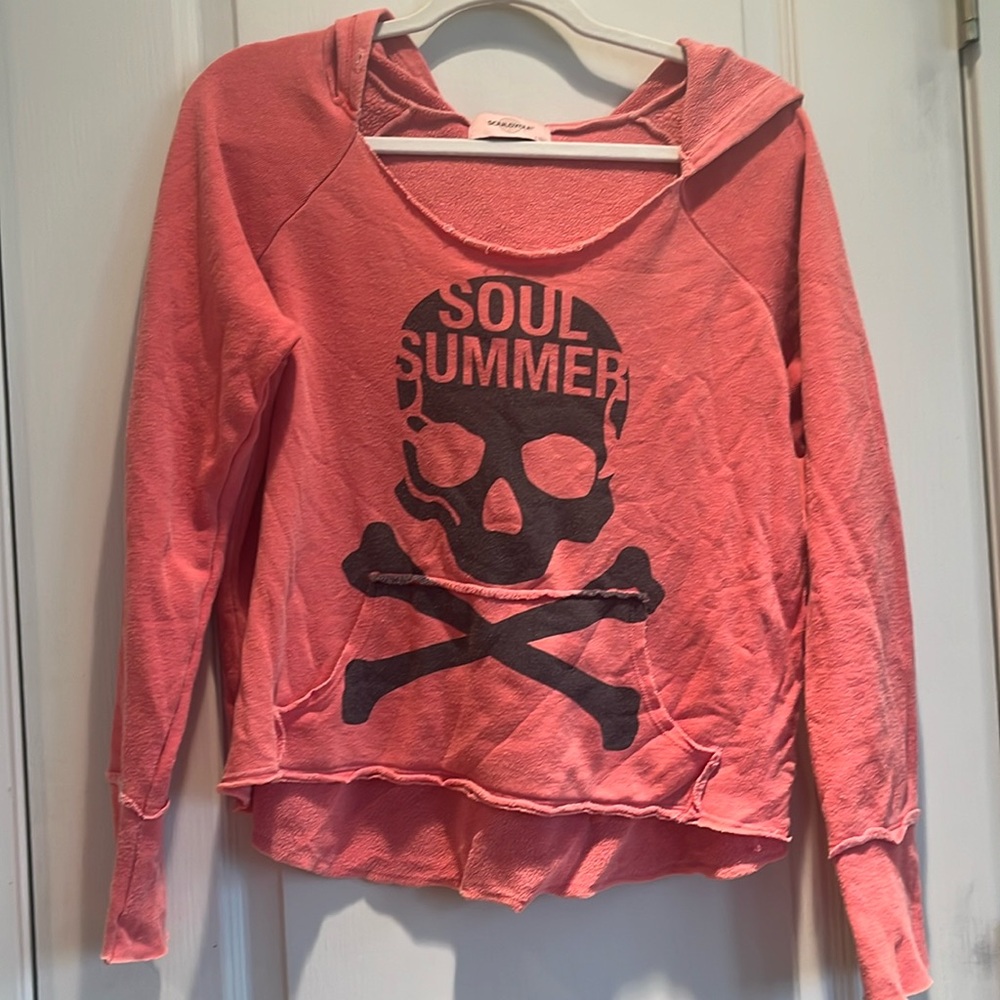 SoulCycle XS ‘soul summer’ hooded sweatshirt